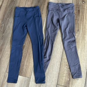 Athleta Girls Stash Your Treasures High Rise Leggings S/7